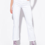 Jeans bootcut 100172A0FQ Z04 PINKO White 