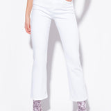 Jeans bootcut 100172A0FQ Z04 PINKO White 