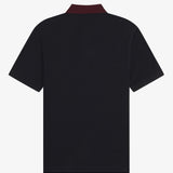 Polo con inserto ricamato M2421 102 FRED PERRY Black 