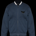 Felpa con zip EM002877 AF17545 UB118 EMPORIO ARMANI Blue 