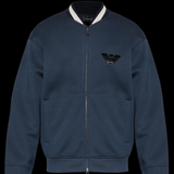 Felpa con zip EM002877 AF17545 UB118 EMPORIO ARMANI Blue 