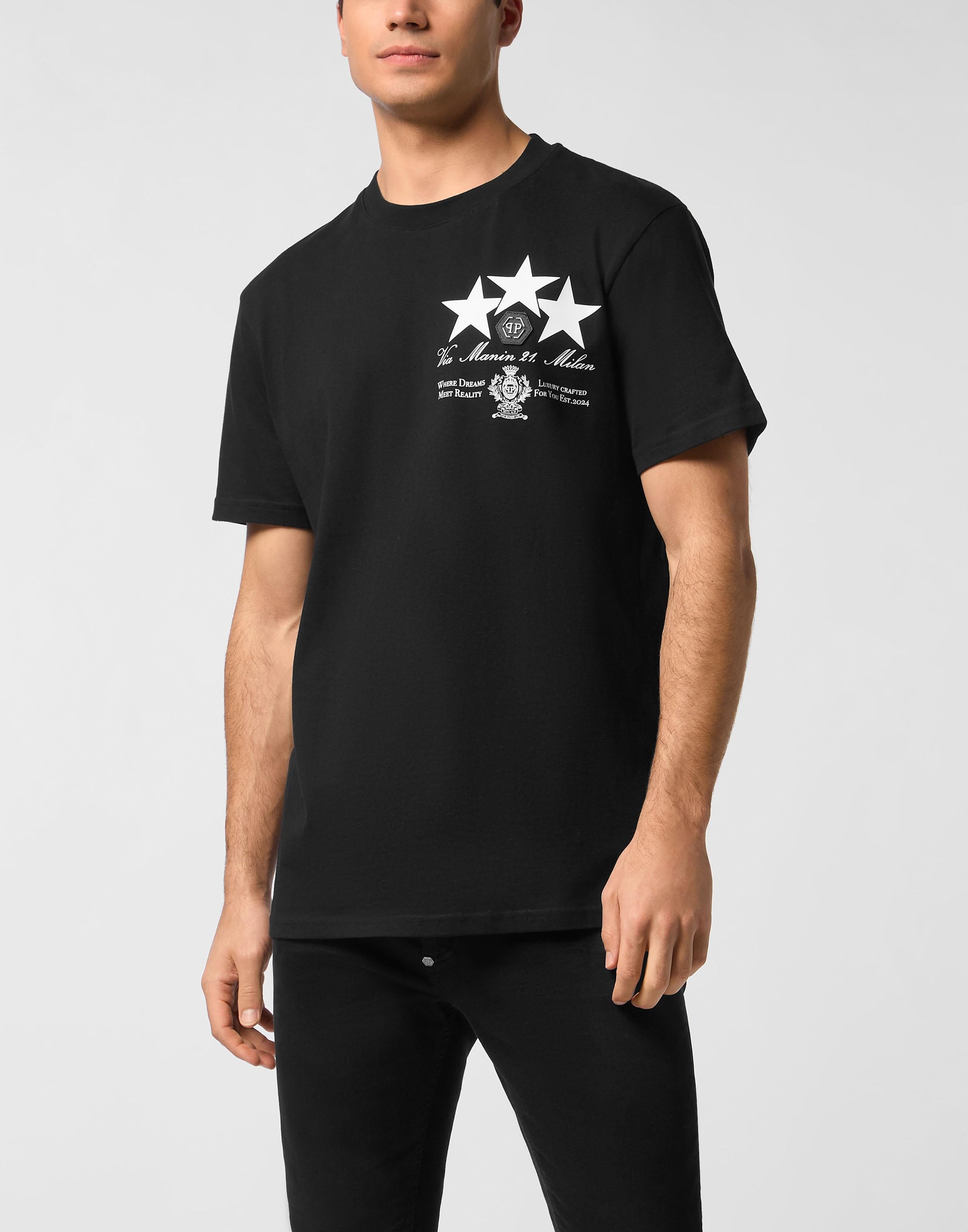 T-Shirt manica corta MTK8478 PJY002N 02 PHILIPP PLEIN Black 