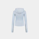 Felpa con cappuccio MONOGRAM FITTED HOODIE 2511102 LIGHT BLUE DAILY PAPER Light blue 