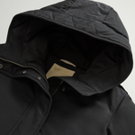 Giacca imbottita in con cappuccio CFWWOU2075FRUT0001 BLK WOOLRICH Black 