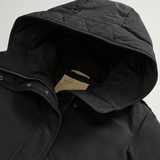 Giacca imbottita in con cappuccio CFWWOU2075FRUT0001 BLK WOOLRICH Black 