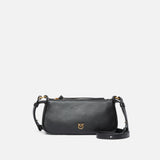 Borsa a tracolla in pelle 105069A0QO Z99Q PINKO Nero-antigue 