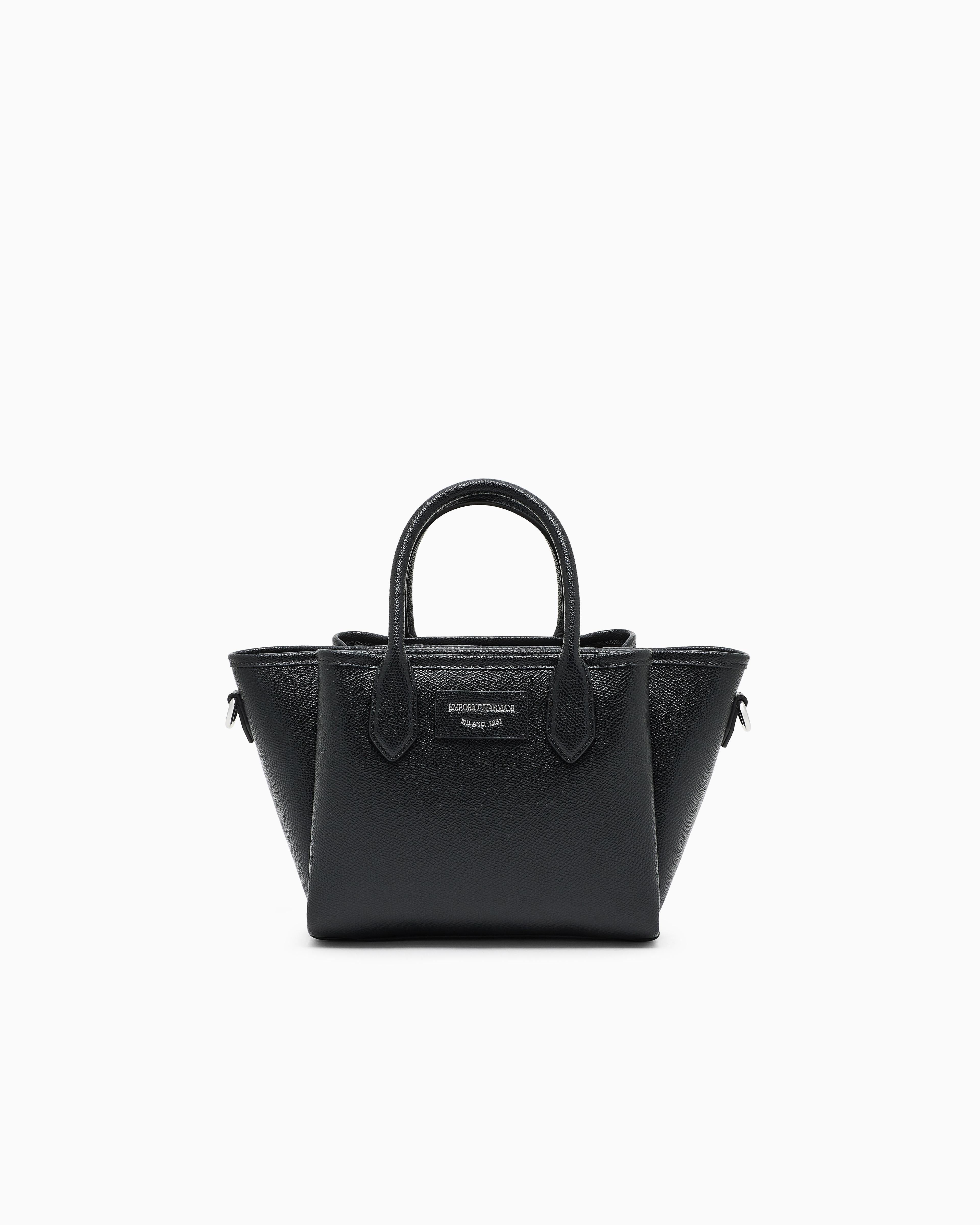 Borsa in ecopelle EW002328 AF17799 MC149 EMPORIO ARMANI Nero/taupe 
