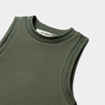 Canotta a costina ERIB TANKTOP 2412027 CHIMERA GREEN DAILY PAPER Chimera green 