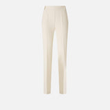 Pantaloni skinny con piega stirata 105671A2QV Z00 PINKO Bianco-gelato vaniglia 