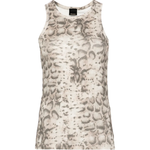 Canotta a coste stampa snake 106919A3DP CZ9 PINKO Beige/nero 