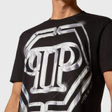 T-Shirt girocollo stampata MTK6445 PJY002N 02 02 PHILIPP PLEIN Black 