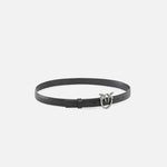 Cintura in pelle 100143A0F1 Z99O PINKO Nero/old silver 