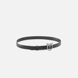 Cintura in pelle 100143A0F1 Z99O PINKO Nero/old silver 