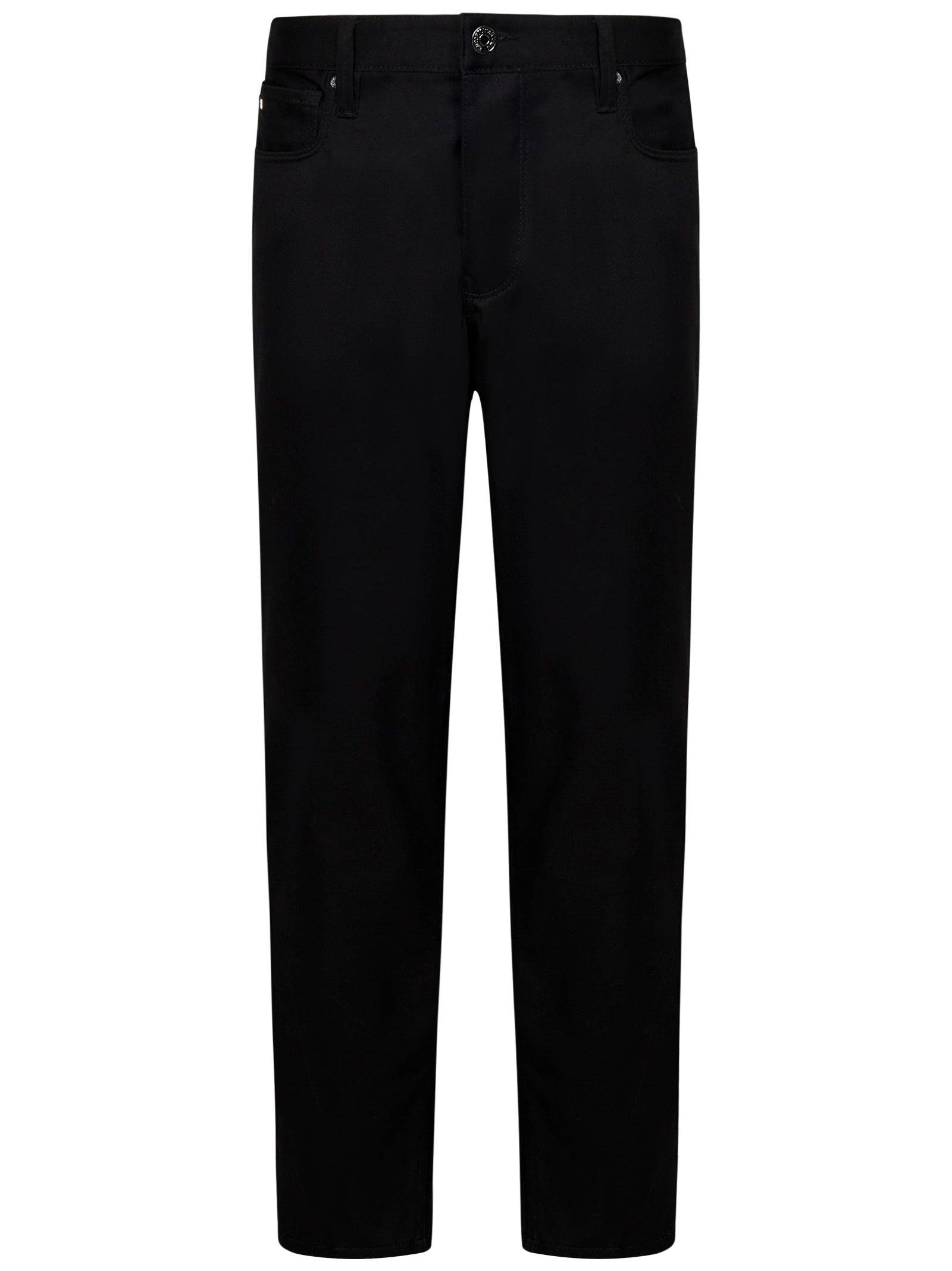 Pantalone 5 tasche in cotone elasticizzato 6D1J75 1NUPZ 0999 EMPORIO ARMANI Nero 