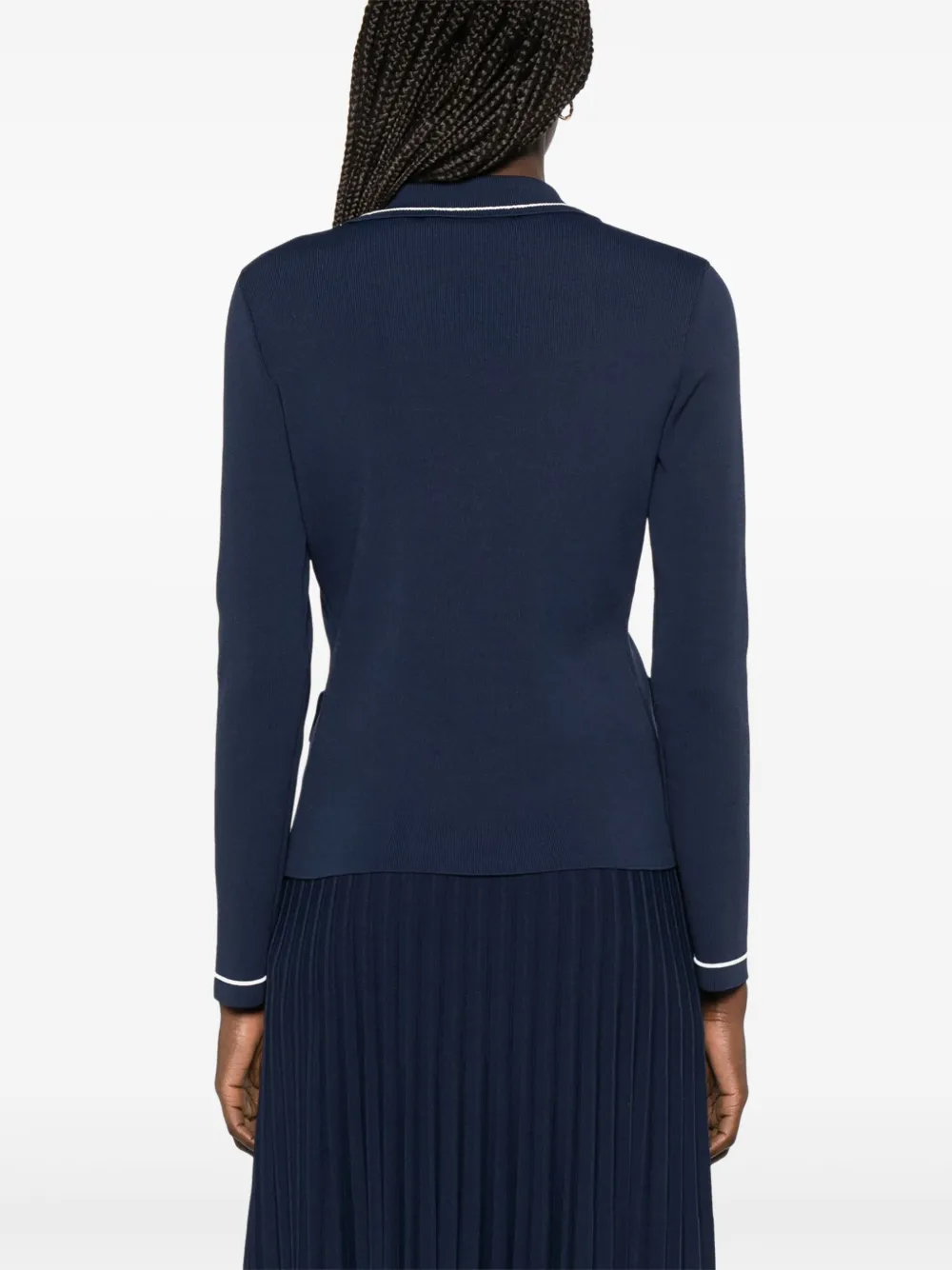 Blazer in maglia D46EI008EO0 MF049 ERMANNO FIRENZE Blue 