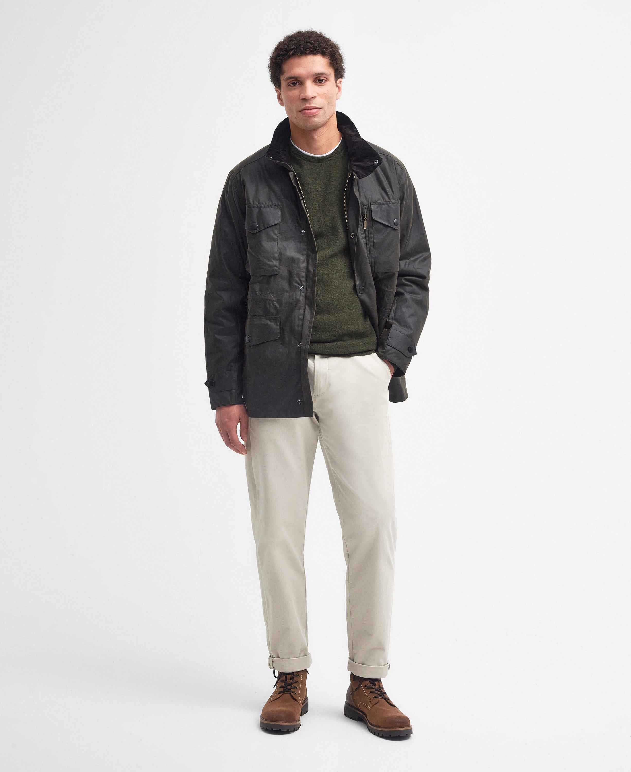 Giacca cerata MWX0020 MWX OL71 BARBOUR Olive/classic 
