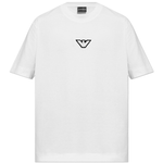 T-Shirt manica corta 6D1TD7 1JOCZ 01C2 EMPORIO ARMANI Offwhite eagle 