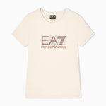 T-Shirt manica corta 7W001093 AF10373 U1088 EA7 Beige 