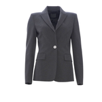 Blazer monopetto stretch 100254A24 I76 PINKO Grigio 