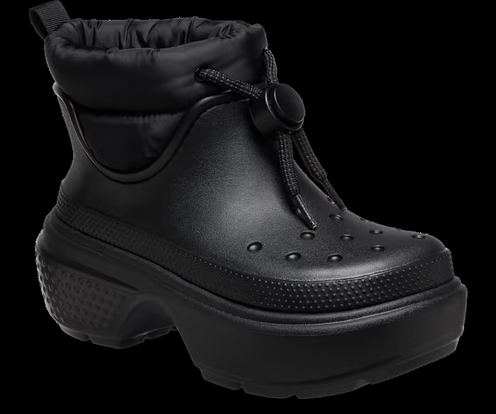 Stivale Stomp Puff 209324 STOMP PUFF BOOT BLK CROCS Black 