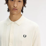 Polo in filo di cotone K2324 560 FRED PERRY Ecru 