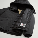 Giacca imbottita in con cappuccio CFWWOU2075FRUT0001 BLK WOOLRICH Black 