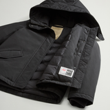 Giacca imbottita in con cappuccio CFWWOU2075FRUT0001 BLK WOOLRICH Black 