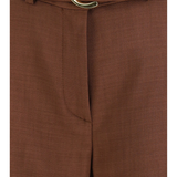 Pantaloni con cintura 106492A2W6 L78 PINKO Marrone terra x piante 