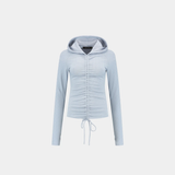 Felpa con cappuccio MONOGRAM FITTED HOODIE 2511102 LIGHT BLUE DAILY PAPER Light blue 