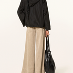 Giubbotto in nylon con cappuccio staccabile LSP0307 LSP BK11 BARBOUR Black/dress tartan 