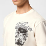 T-Shirt manica corta MTK8530 PJY002N 01OF PHILIPP PLEIN Off white 