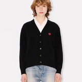 Cardigan in lana merinos FF62CA7173LB 99J KENZO Black 