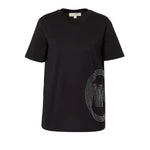 T-shirt con strass MH150JA97J 001 MICHAEL KORS Black 