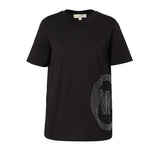 T-shirt con strass MH150JA97J 001 MICHAEL KORS Black 