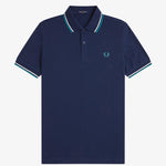 Polo manica corta M3600 86A FRED PERRY Tnsbl/snwht/dpmt 