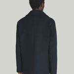 Peacoat in lana RRU90280 T706 0048 ROY ROGER'S Blue navy 