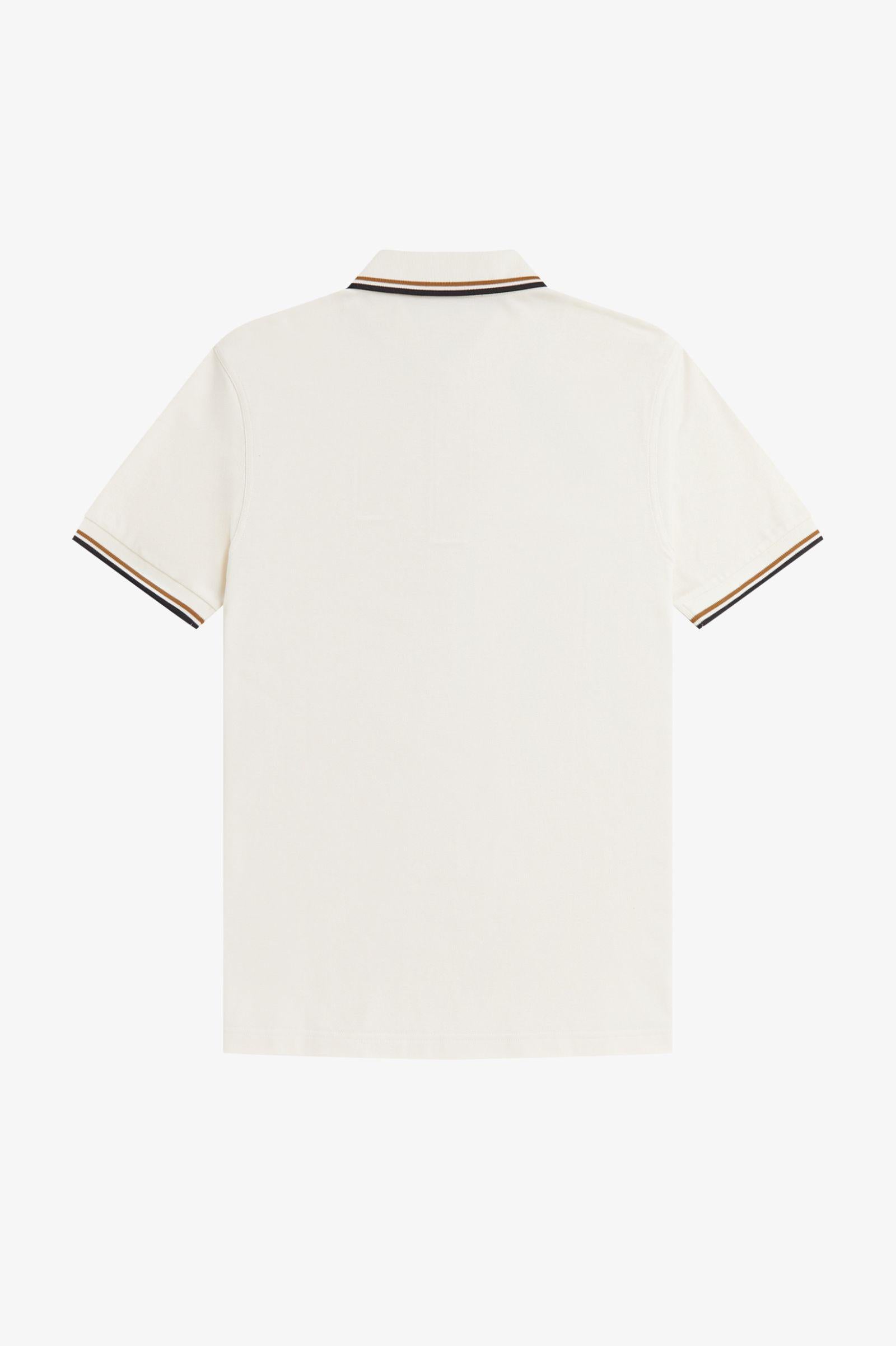 Polo manica corta M3600 79B FRED PERRY Ecru/drkml/blk 