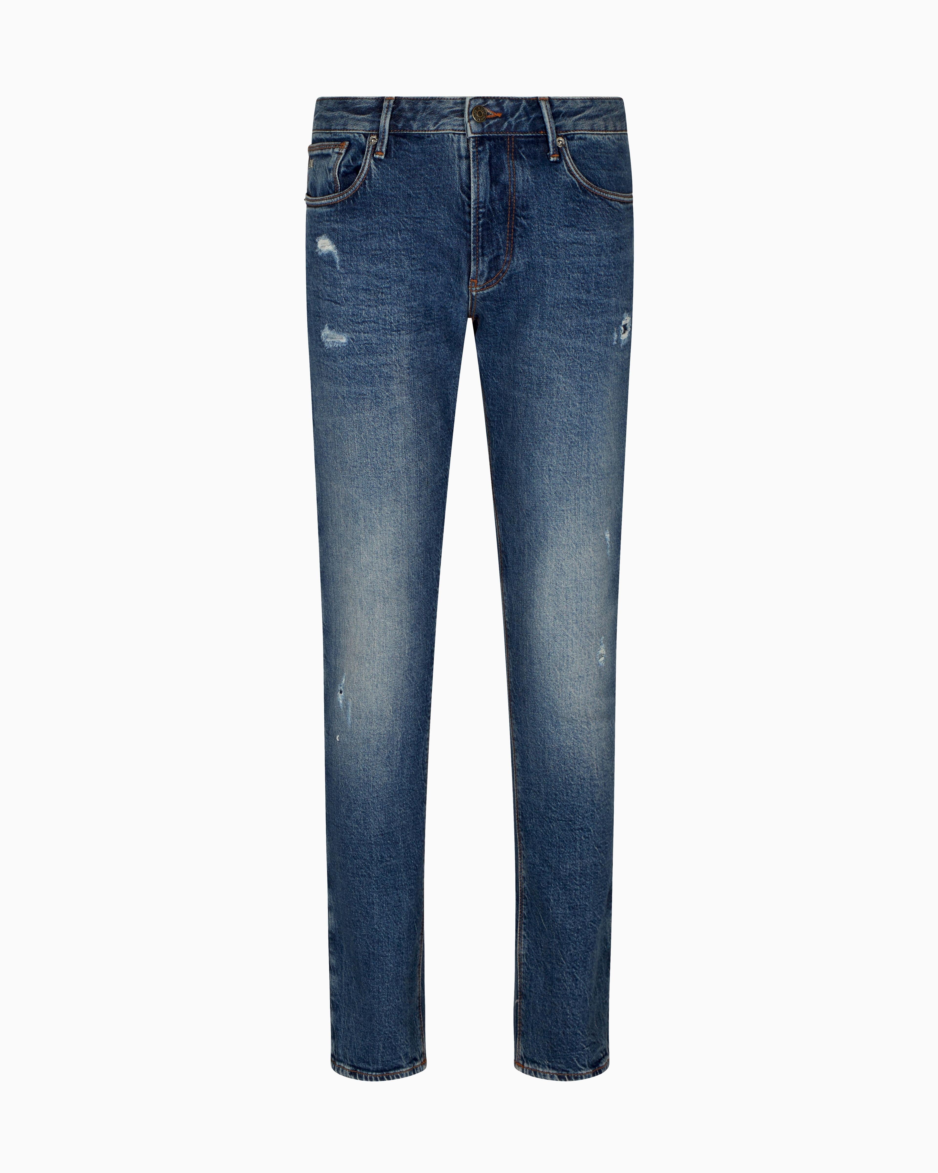 Jeans elasticizzato slim fit EM000121 AF177951 MB002 EMPORIO ARMANI Medium blue denim 