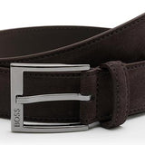 Cintura in suede 50563958 10280130 01 201 BOSS Dark brown 