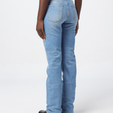Jeans dritto stone washed 102908A0IC PJM PINKO Light blue 