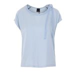 Blusa smanicata 106267A32U E87 PINKO Azzurro arona 
