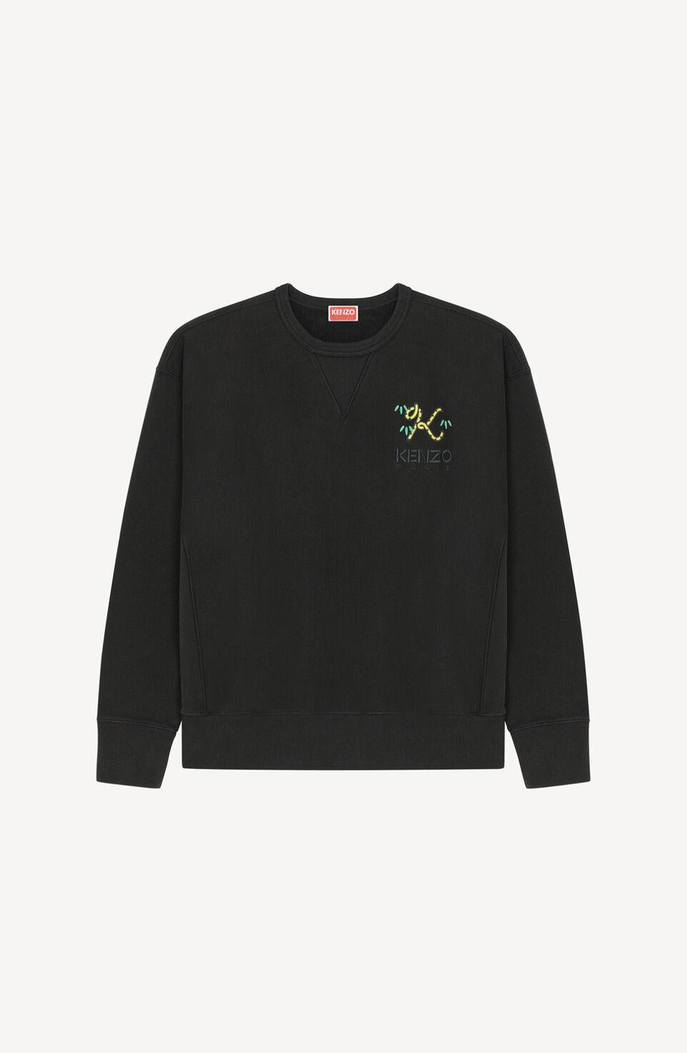 Felpa girocollo Tiger tail FC65SW4214ME 99J KENZO Black 