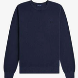 Maglione in piqué K1309 738 FRED PERRY Dark airforce 