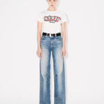 T-Shirt manica corta FF52TS1494SO 02 KENZO White 