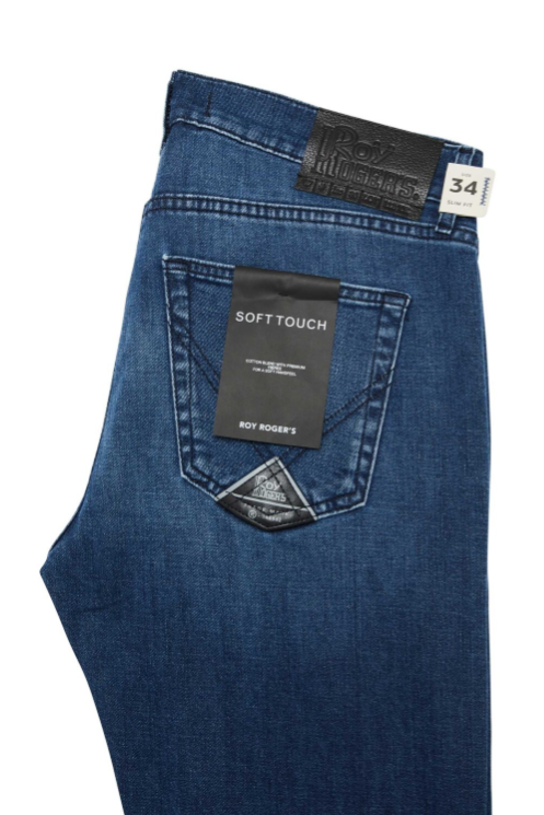 Jeans con tasca america RRU006 D141 A056 C0999 ROY ROGER'S Denim 