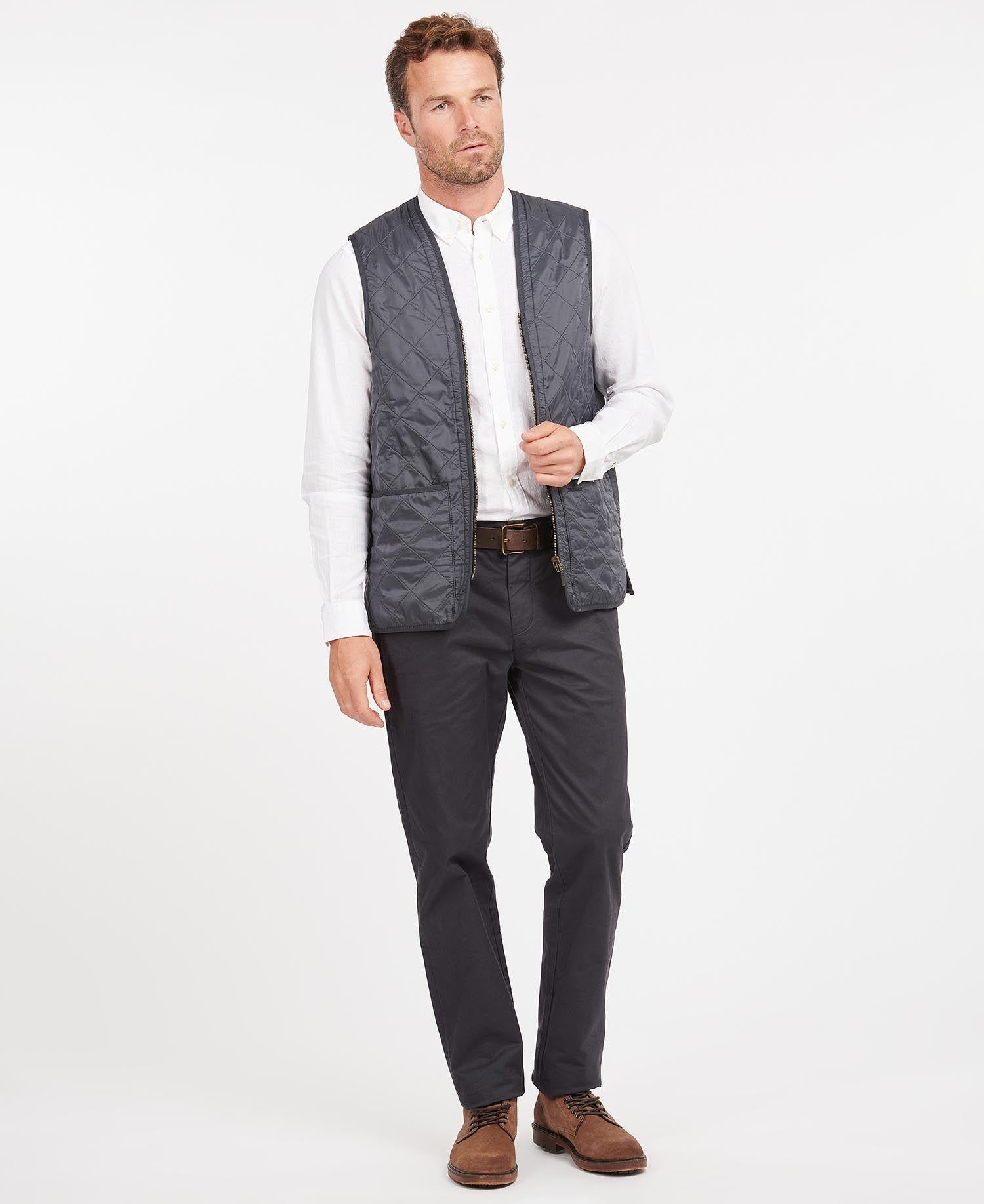 Gilet trapuntato MLI0002 MLI NY91 BARBOUR Navy 