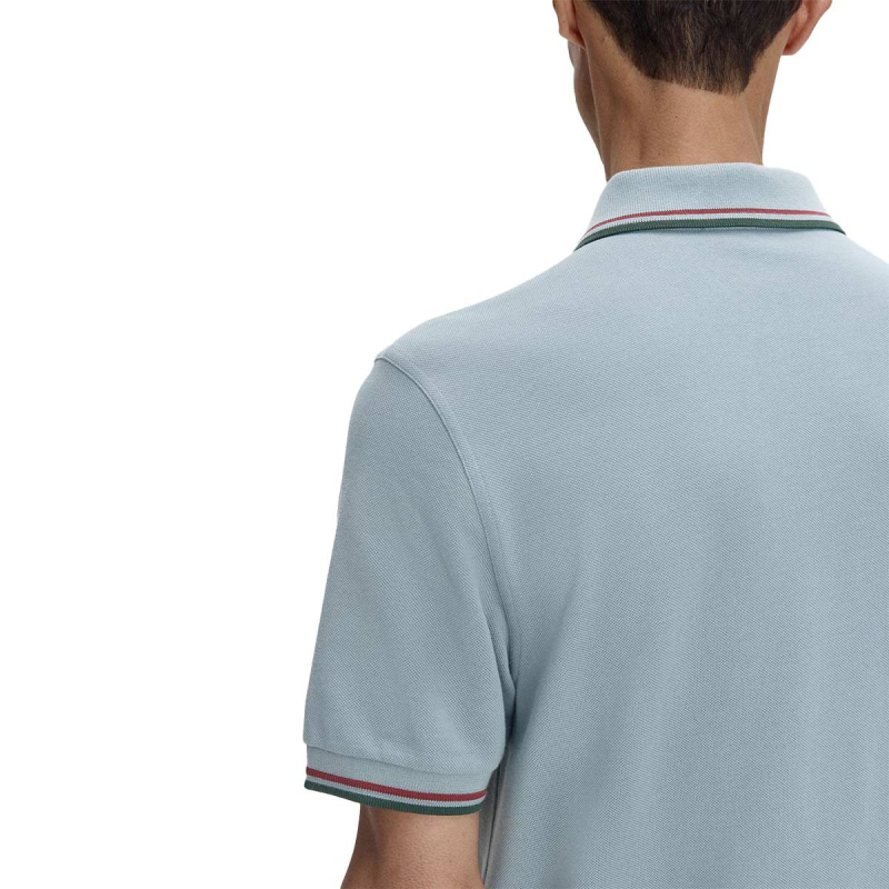 Polo manica corta M3600 98A FRED PERRY Stckpbl/oxb/grsr 