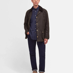 Giaccone cerato MWX0339 MWX OL71 BARBOUR Olive 