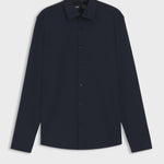 Camicia slim fit in tessuto performance 50545163 10268245 01 404 BOSS Dark blue 