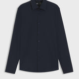 Camicia slim fit in tessuto performance 50545163 10268245 01 404 BOSS Dark blue 